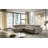 Power Reclining European Sectional with Adjustable Headrests & Armrest & Storage from Italian Leather Tashawn-1502467054