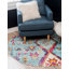 Bleu géométrique Tapis décoratif Sierra-40277126