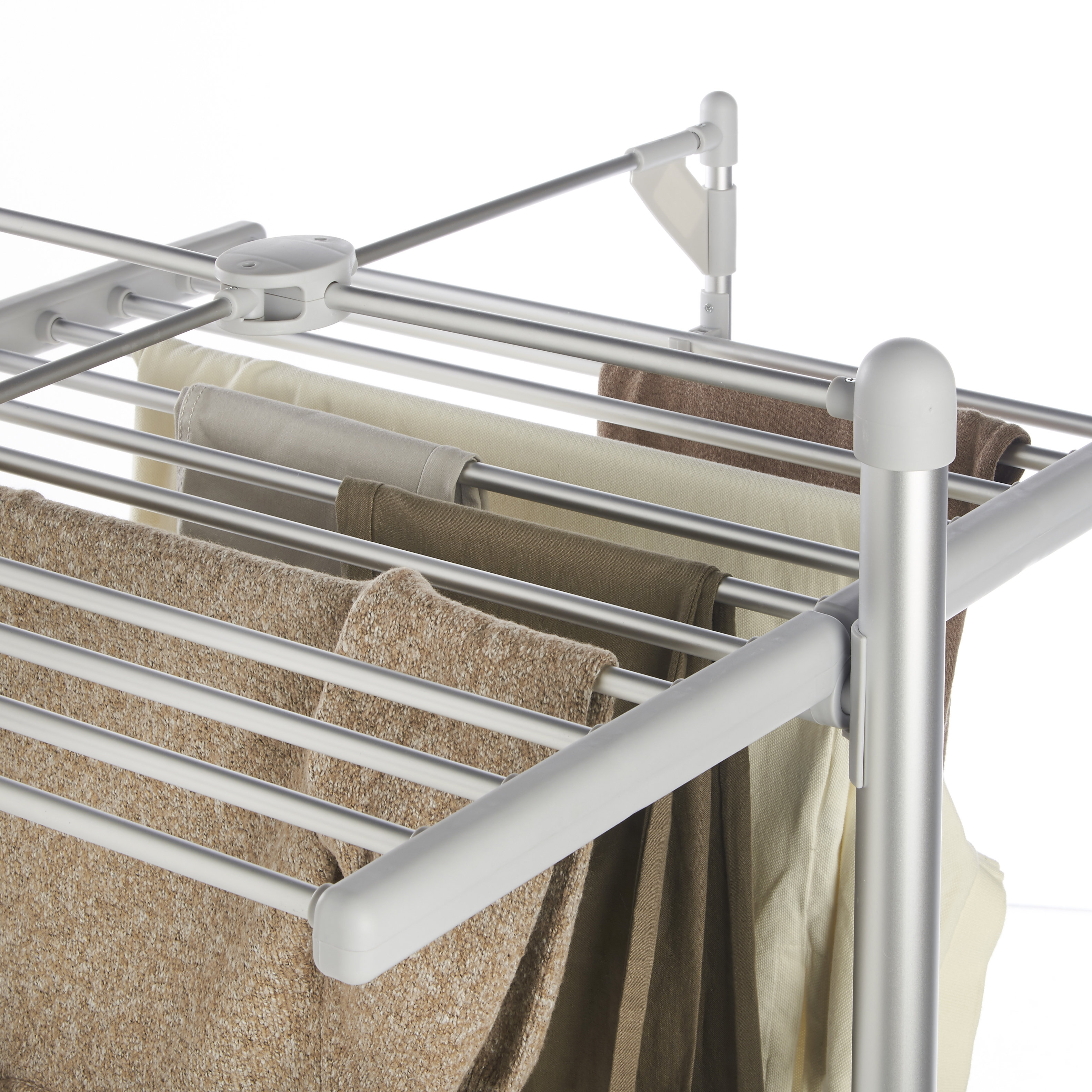  Electric Clothes Airer Dryer Rack heated drying rack for  clothes heated drying rack Household folding portable electric heating  drying rack constant temperature baby landing clothes drying airfoil : Home  & Kitchen