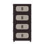 Armoire de rangement pliante avec roulettes-1198615606-1198615593