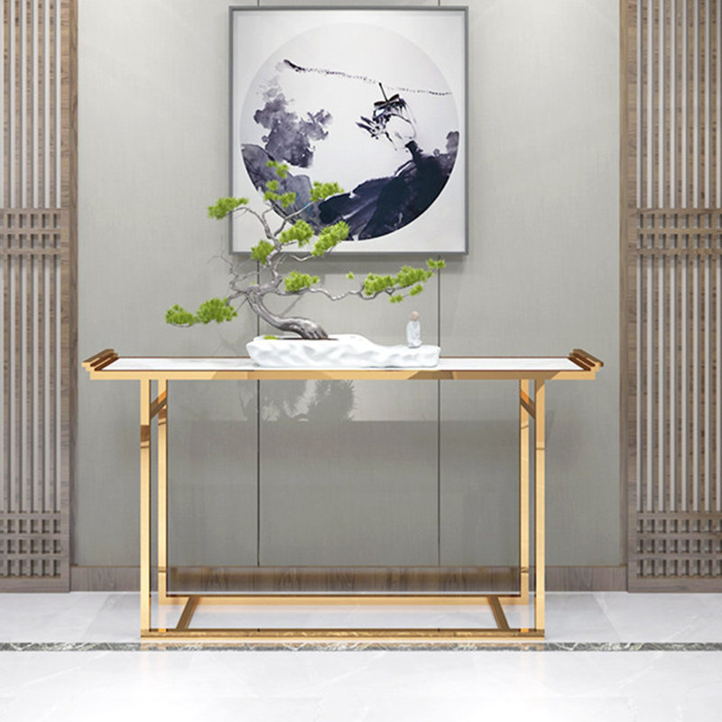 Console de luxe minimaliste et légère., 31.5" H x 55.1" W x 11.8" D