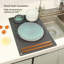 Tapis de séchage en silicone pour comptoir de cuisine 17,7 po x 12,2 po -113918967