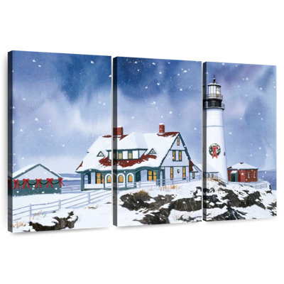 Phare d'Aletra en hiver