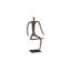 Figures Figurine on Metal Base