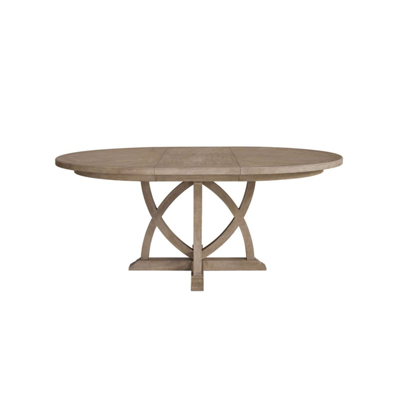 Table de salle à manger ronde extensible