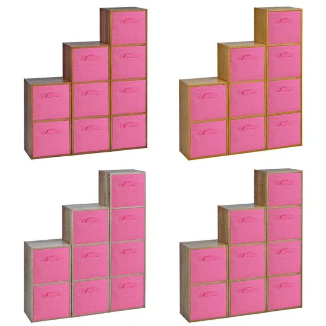 106cm H x 90cm W Wood Standard Bookcase