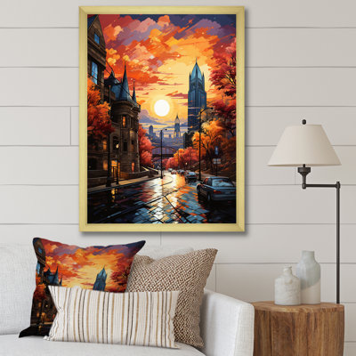 «City Pittsburgh Popart II - Cityscapes», reproduction sur toile