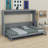 Space-Saving Hydraulic Wall Bed With Integrated Desk
