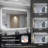 Adorna Dimmable Backlit LED Vanity Mirror with Anti-Fog-1010556227
