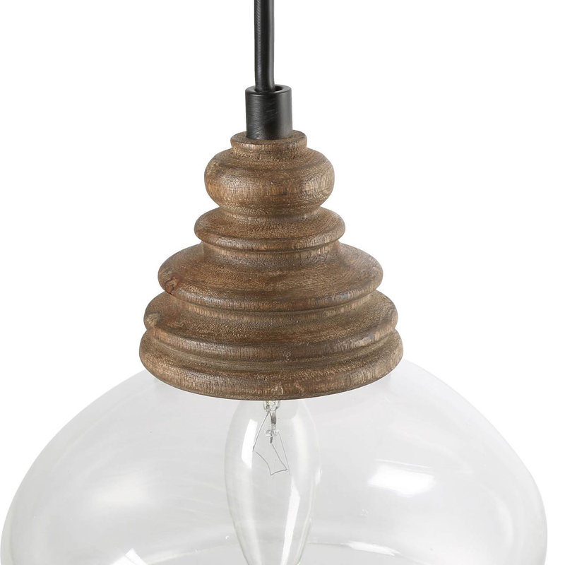 Luminaire suspendu pour dôme simple 1 lumières Danial