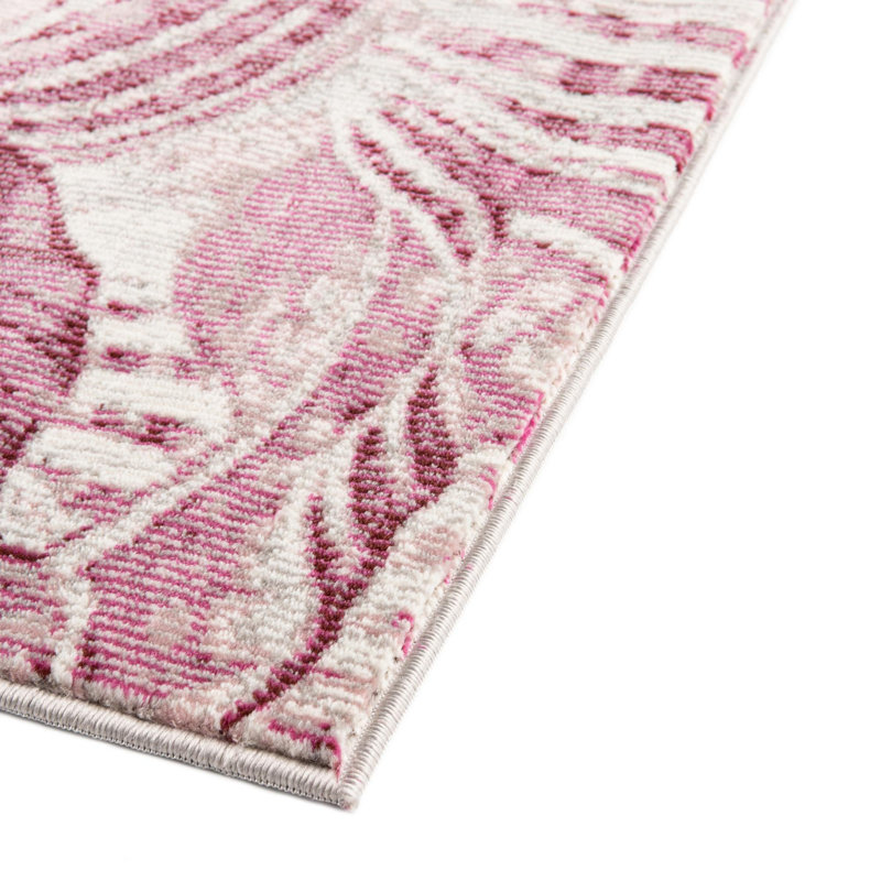 Tapis fuchsia_unique, Rectangle de 10 pi x 14 pi