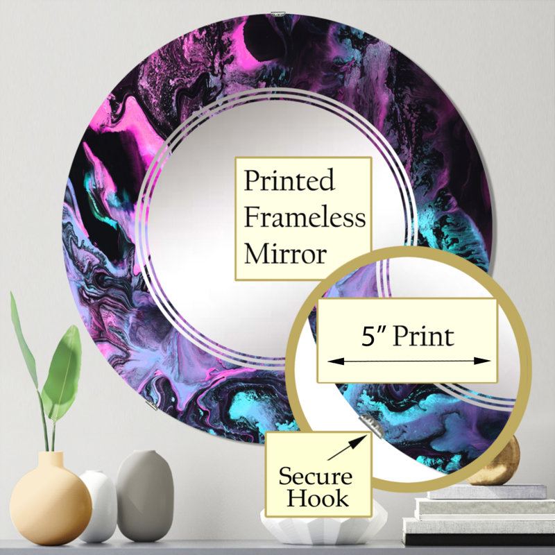 Miroir de salle de bain sans cadre, 24 po x 24 po