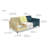 Cornwall 86'' Leather Sofa-83860125