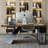 Dark-brown+Black Rectangular Solid Wood+Iron desks-1725951909-1725951906