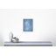 «Boat 1 Blueprint - Blue - Floater Frame», impression sur toile-46818246-46818250