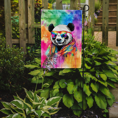 Drapeau de jardin hippie
