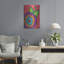 «Bright Bold Blooms 4» par Hello Angel, art mural en métal, 24 po x 36 po-1986234140