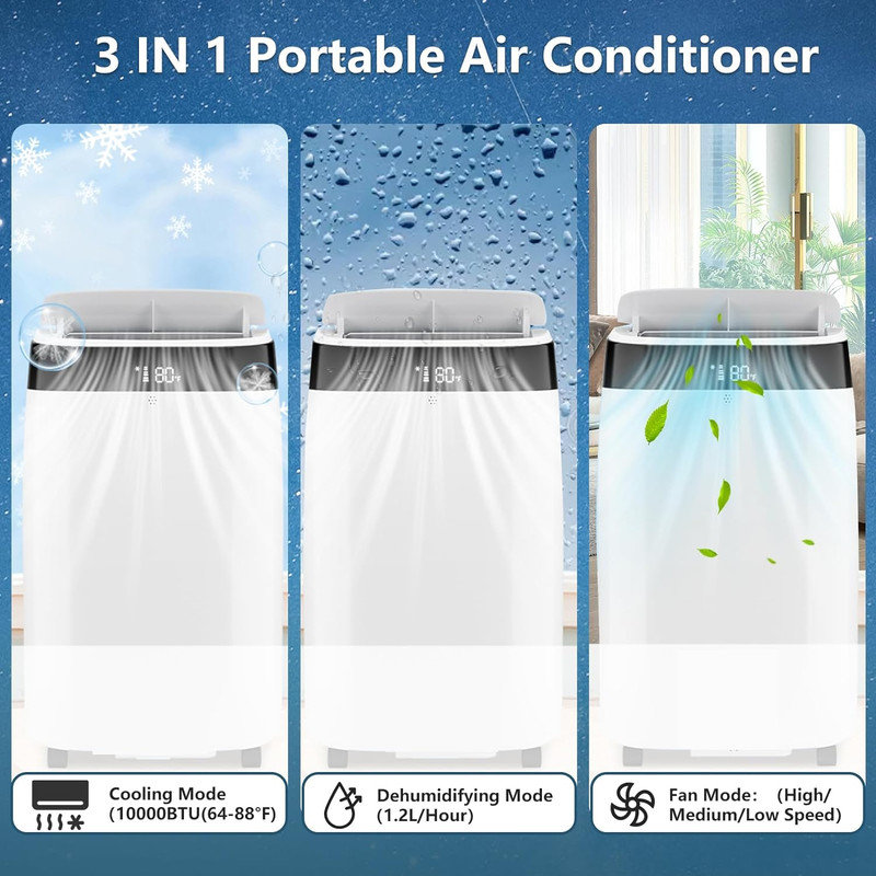 Porte-affiche en forme de A connecté Wi-Fi 10000 BTU Gaomon