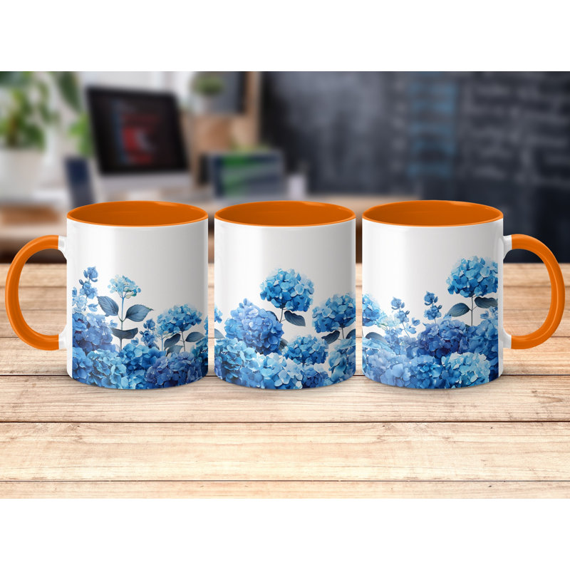 Ceramic Coffee Mug, Orange