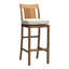 Croquet 24.5" Patio Bar Stool with Cushion-2129122546-2129122555-2129069838
