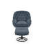 Azura Swivel Accent Chair with Footstool-1069433655