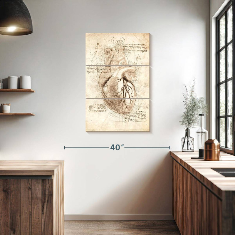 Keiri Human Heart, 38" H x 24" W