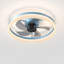 Ventilateur de plafond fermé à profil bas avec lumière 19,7 pouces Fydry-398456507-388880136