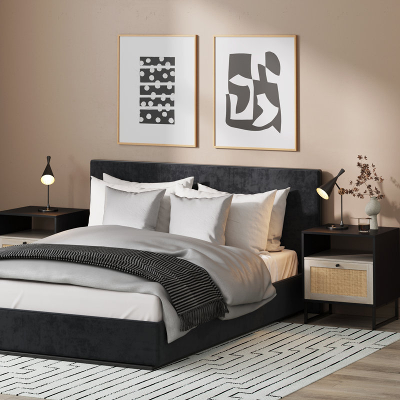 Cilka End Table, Black