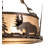 Wildlife 6 - Light Dimmable Drum Chandelier