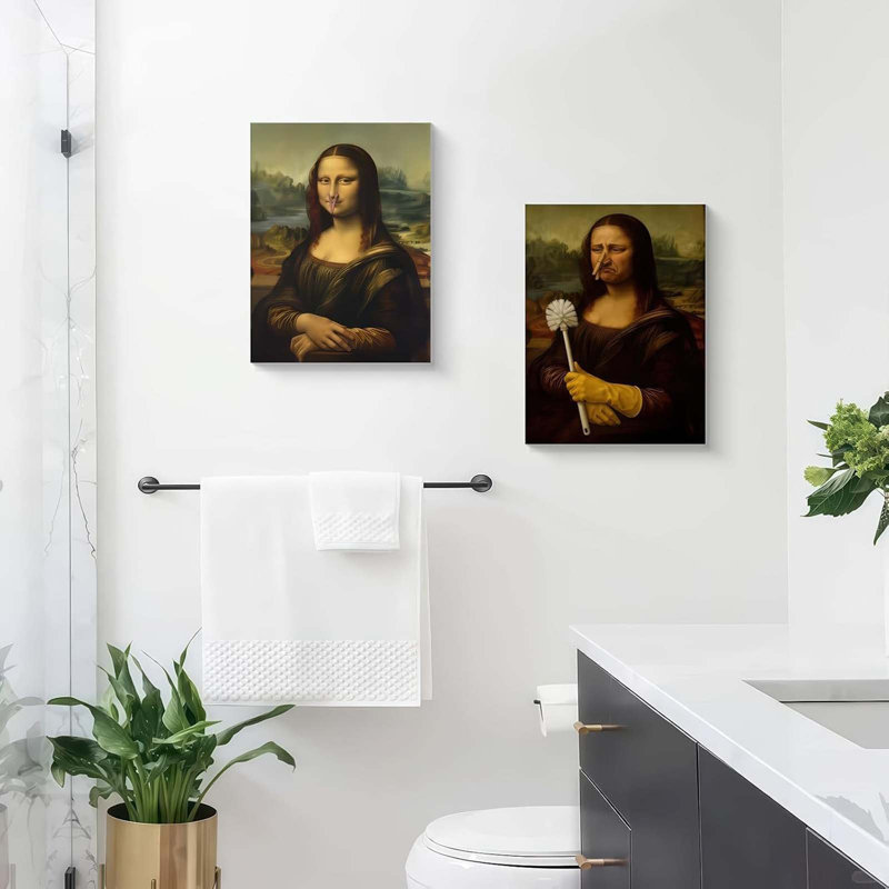 2 Piece Wrapped Canvas Wall Art