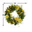 28" Peony, Lemon And Heather Spring Wreath