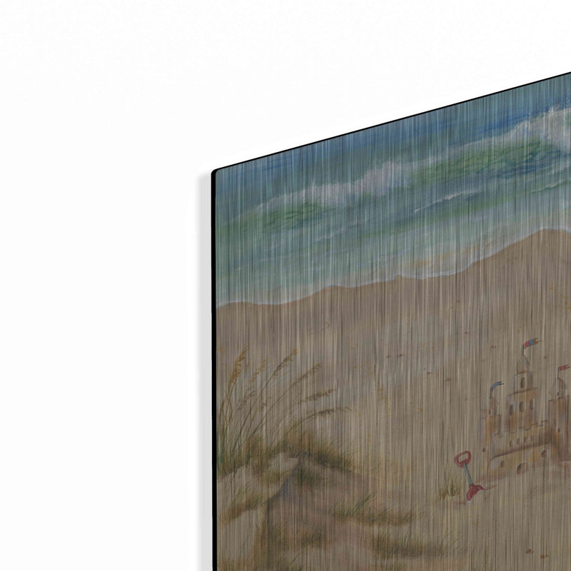 «Sandcastle» par Pam Britton, H 12 po x l 16 po