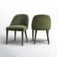 Chaise de salle à manger Labin en vert mousse