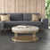 Kat Farmhouse Upholstered Storage Button-tufted Ottoman