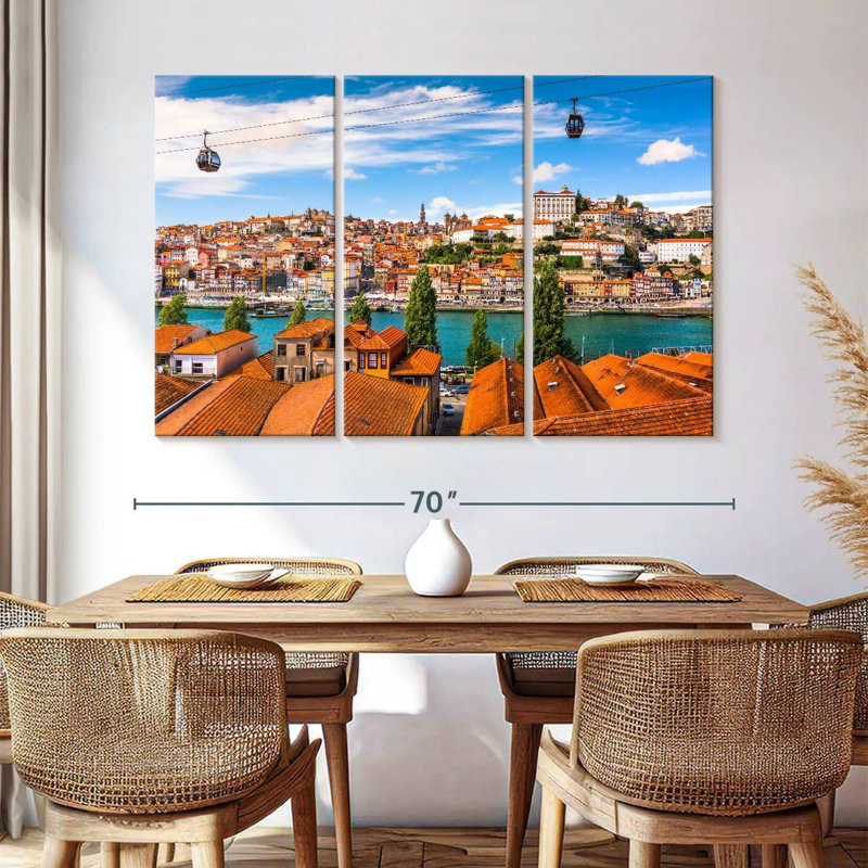 Rorry Porto Old Town, 42" H x 65" W