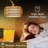 Aneatra Arc Floor Lamps for Living Room with 3 Color Temperatures, Black Standing Lamp with Remote & Dimmable LED Bulb, Rattan Boho Floor Lamp, Farmhouse Tall Lamp for Bedroom, Over Couch Arched Reading Light-1565652467