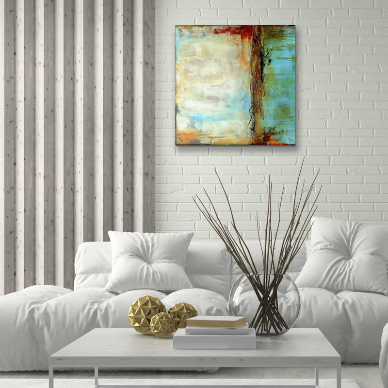 'Urban East II' by Erin Ashley, Acrylic Glass Wall Art, 24" H x 24" W x 0.2" D