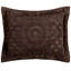 Ensemble de couvre-lit simple en chenille 100% coton Rio Collection, literie traditionnelle avec couvre-lit médaillon touffeté et taie décorative assortie, certifié OEKO-TEX, doux, respirant, lavable à la machine, toutes saisons, chocolat-1749184500-1749184505