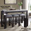 Ensemble de 4 tables de hauteur comptoir