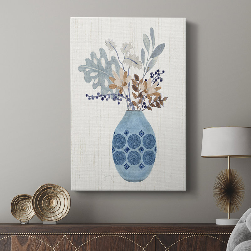 Boho Arrangement II -Custom Wrapped Gallery Cavas