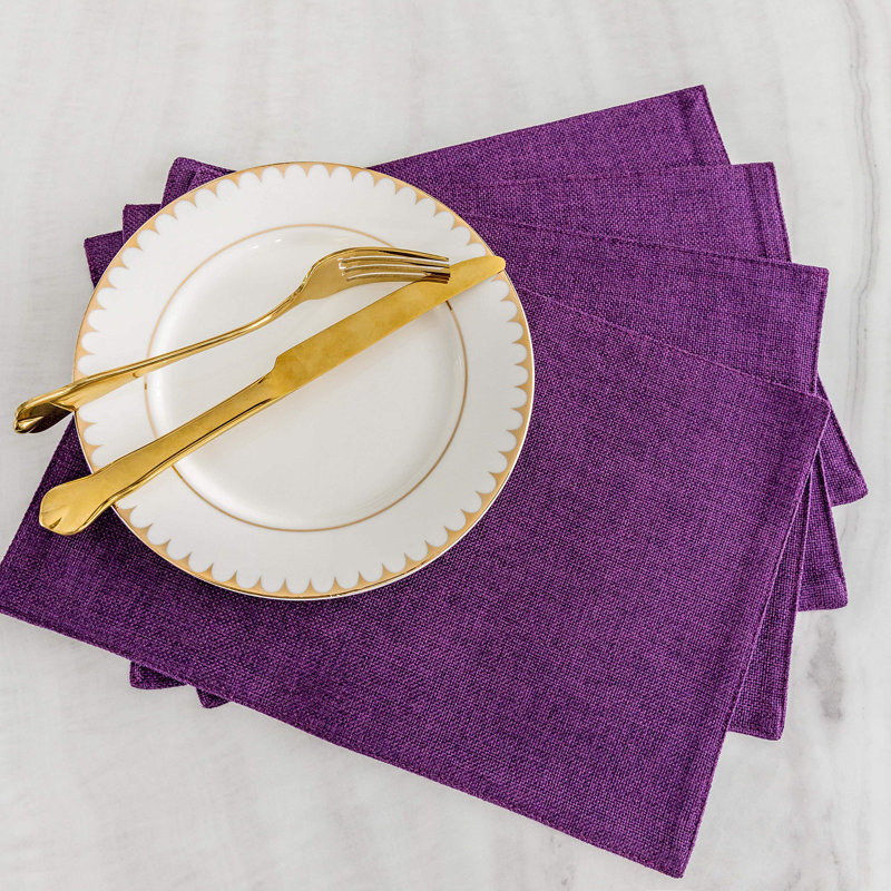 Polyester Placemat, Purple