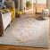 Felty Oriental Light Gray Area Rug