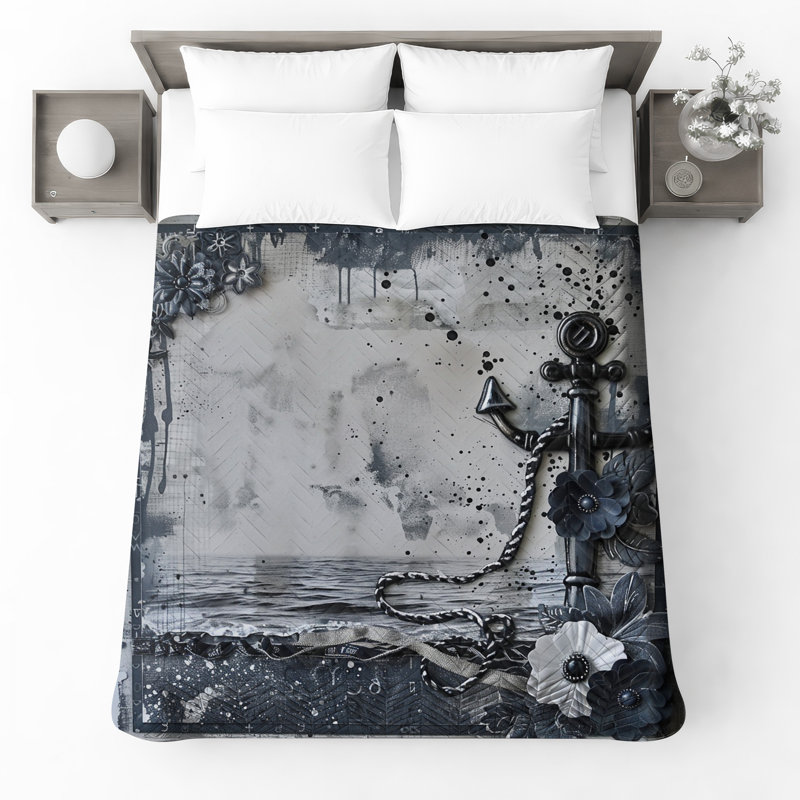 Couvre-lit matelassé Anchor, Double