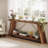70.9 Inches Extra Long Sofa Table Behind Couch, Industrial Entryway Console Table With Storage For Hallway, Entry, Living Room-1165956105