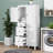 Storage Cabinet With Doors, Tall Storage Cabinet With Adjustable Shelves, 3 Drawers And 3 Enclosed Compartment