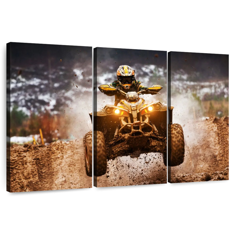 Sireci Extreme ATV, 42" H x 65" W