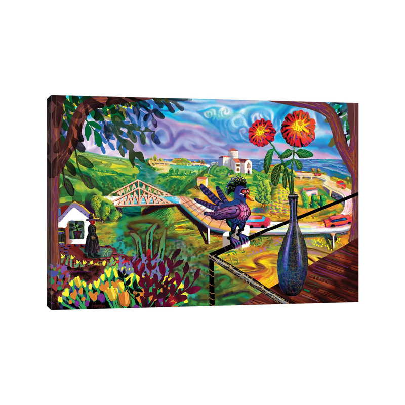 Zipolite - Wrapped Canvas Print, 20.32 cm H x 30.48 cm W