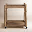 Alamosa Bar Cart-Light Wash Oak
