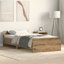 Marlow Home Co. Bed Frame With Headboard And Footboard-1700066220-1700066215