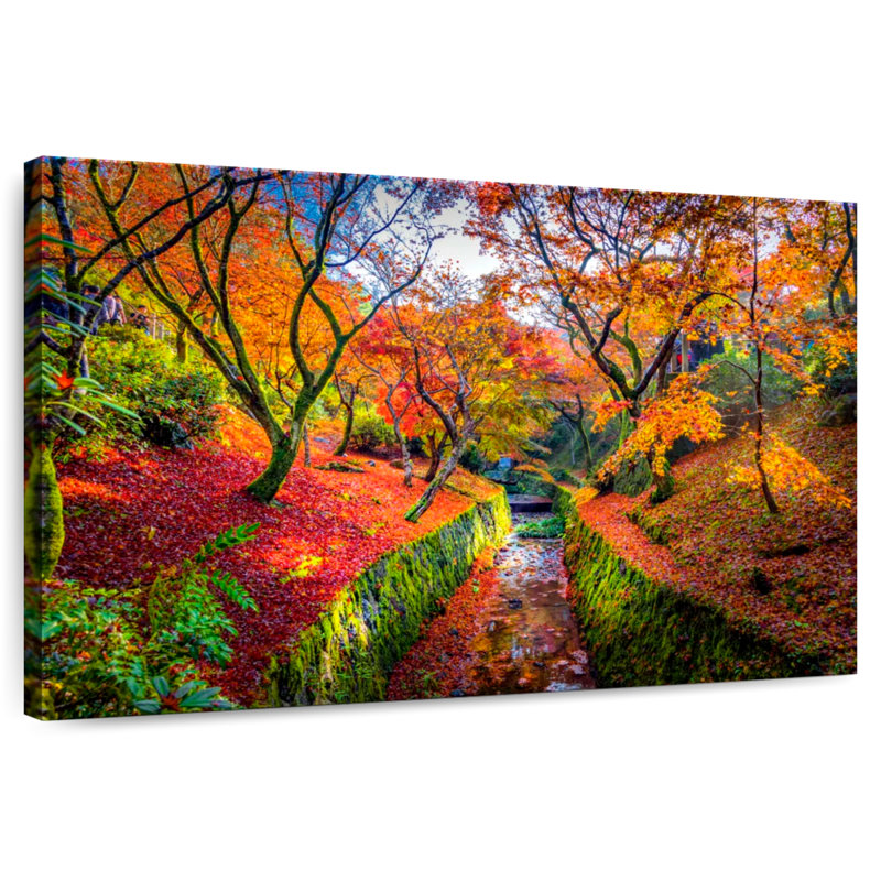 Alvord Dried Up Autumn Canal, 30" H x 45" W